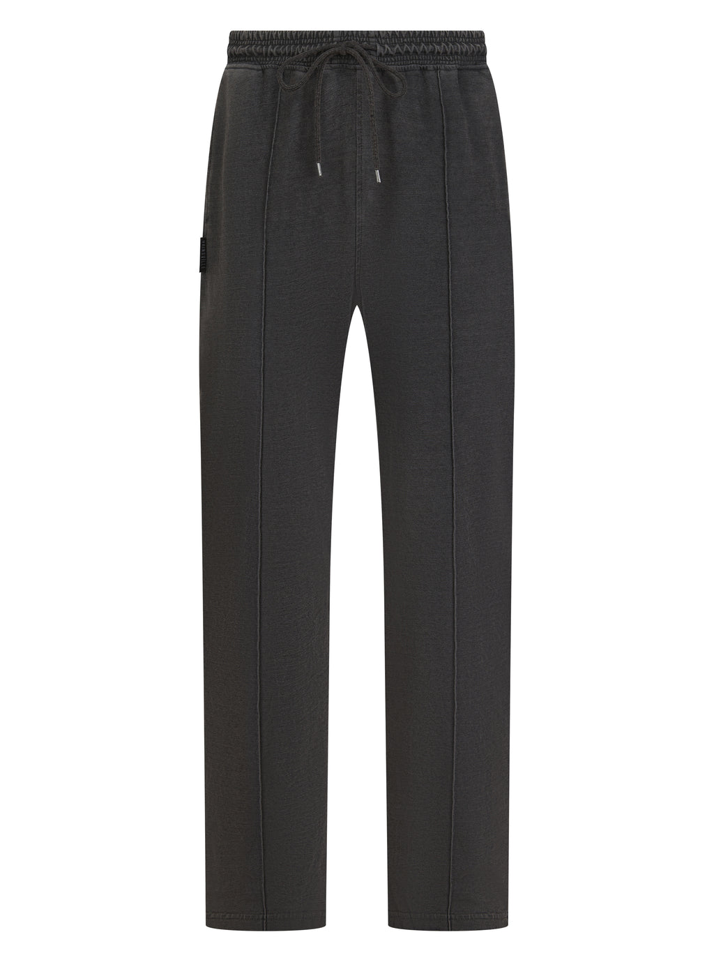 Gainsville CLOTHING Men's Faded Wash Straight Leg Pleated Pants