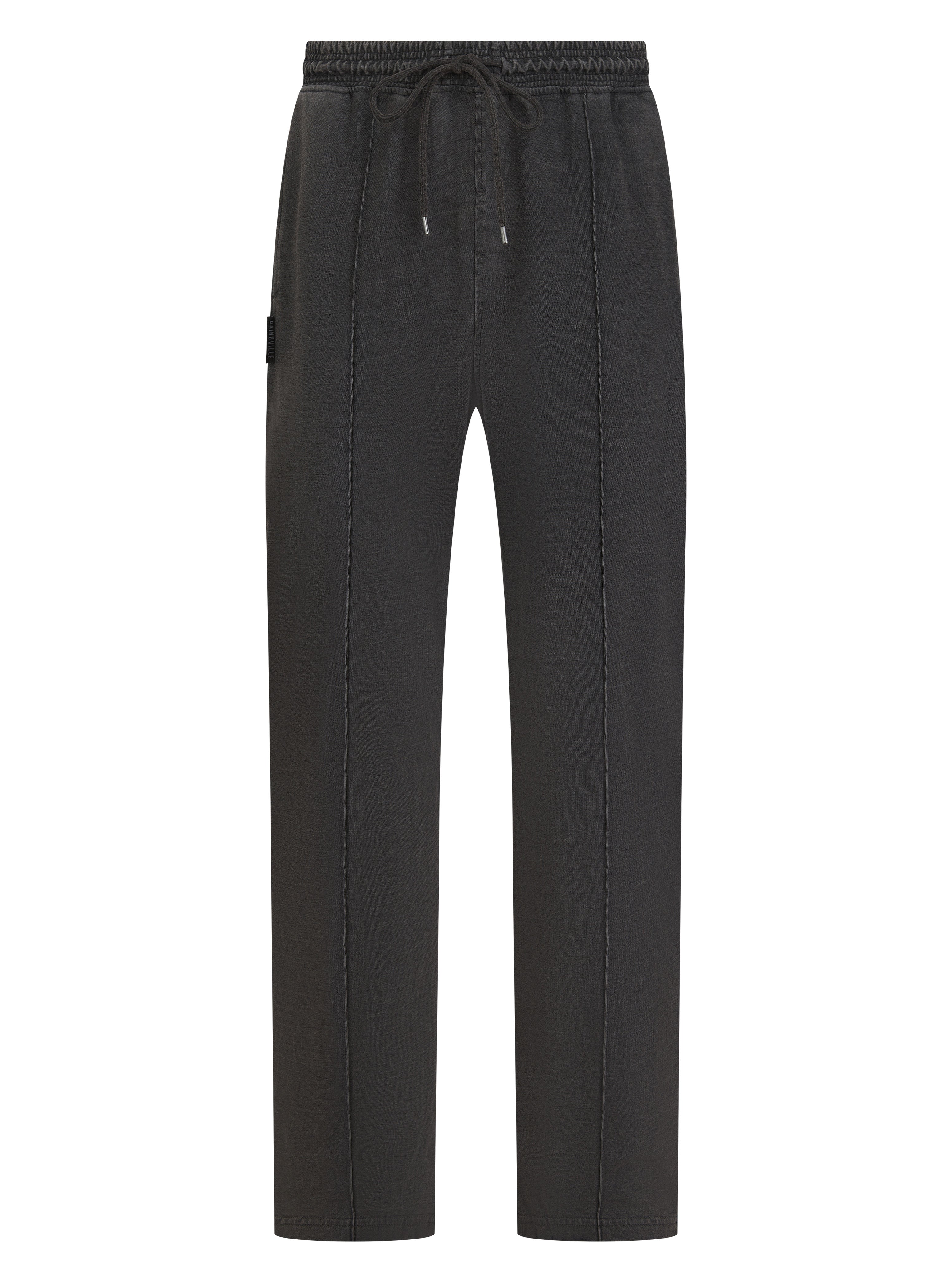 Gainsville CLOTHING Men's Faded Wash Straight Leg Pleated Pants