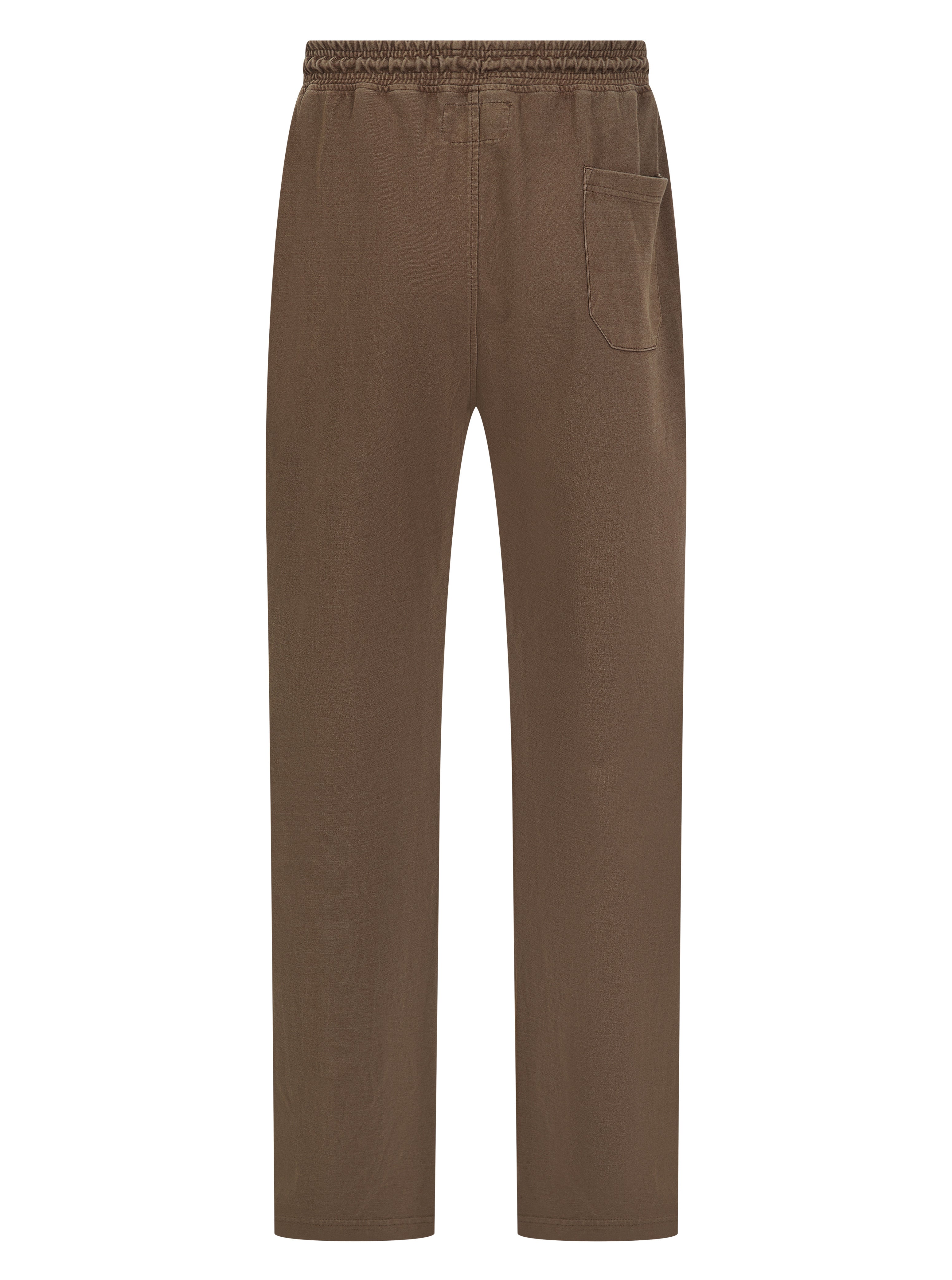 Gainsville CLOTHING Men's Faded Wash Straight Leg Pleated Pants