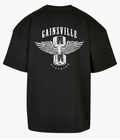 Gainsville Clothing Winged Dumbbell Drop Shoulder Gym T-Shirt